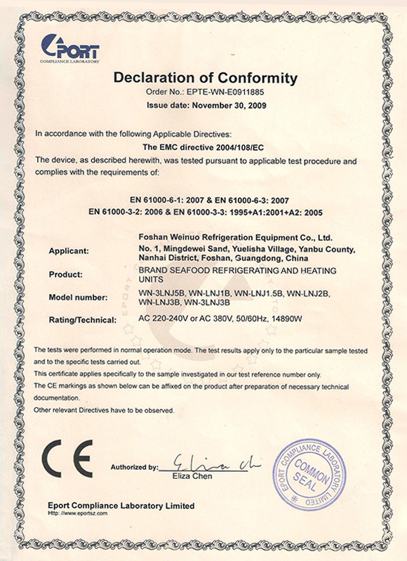 CE Certificate