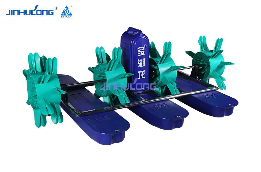 High Effciency Water Cooling Four-Impeller Paddle Wheel Aerator High Effciency Water Cooling Four-Impeller Paddle Wheel Aerator