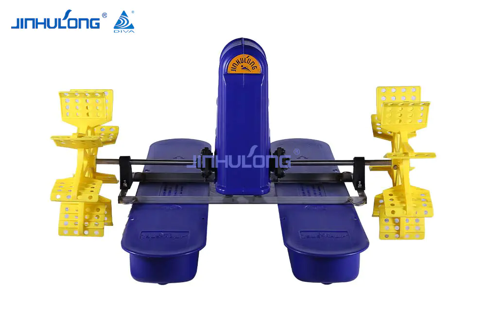 Two-impeller paddle wheel aerator Two-impeller paddle wheel aerator