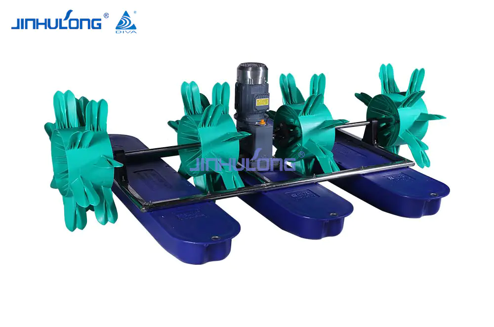 High Effciency Water Cooling Four-Impeller Paddle Wheel Aerator High Effciency Water Cooling Four-Impeller Paddle Wheel Aerator