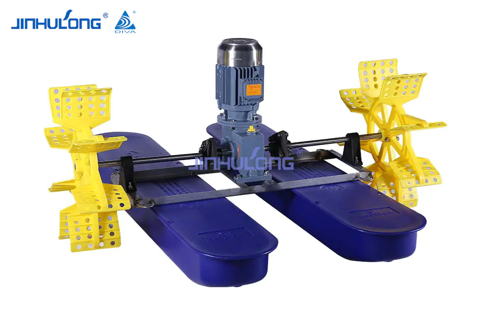 Two-impeller paddle wheel aerator Two-impeller paddle wheel aerator