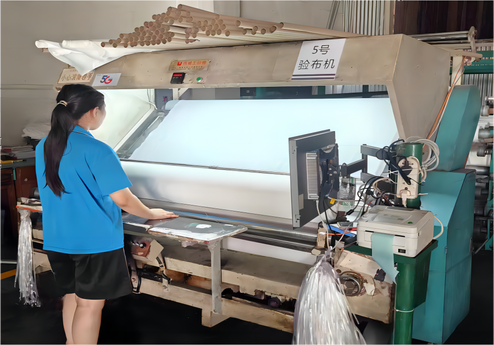 Germ cloth inspection machine