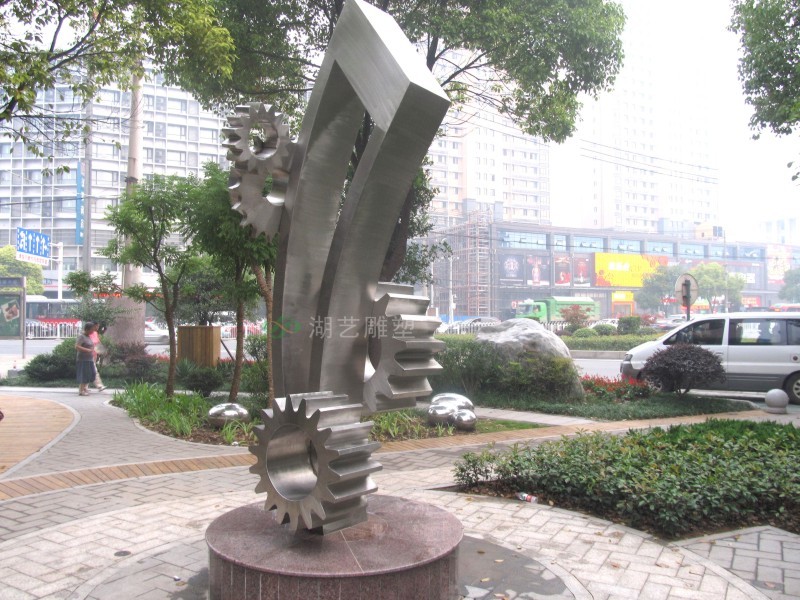 鋼之歌-不銹鋼雕塑