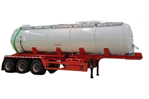 3 Axle 20000 Liter Vacuum Suction Semi Trailer