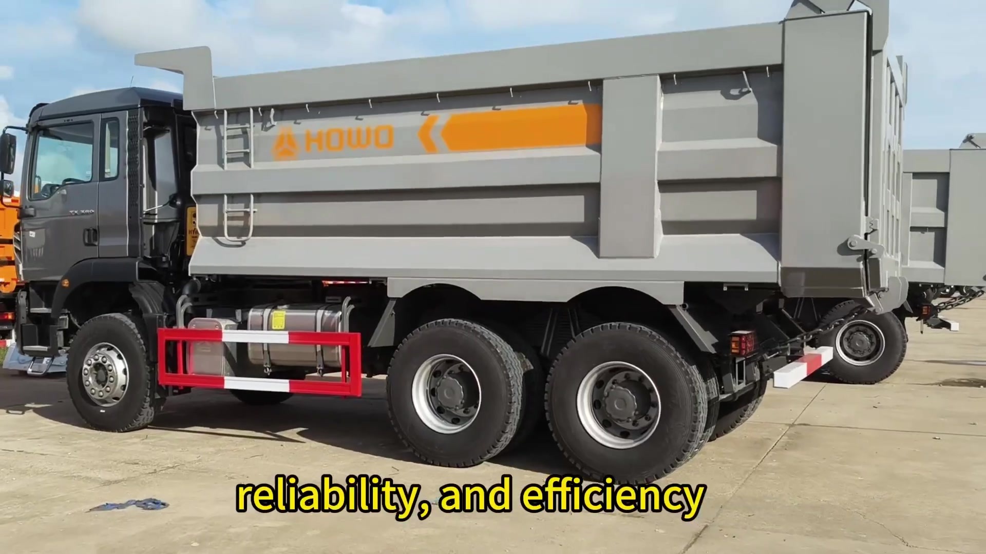 6X4 HOWO TX Dump Truck