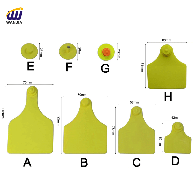 WJ405 Insured Ear Tag Without Laser Printing