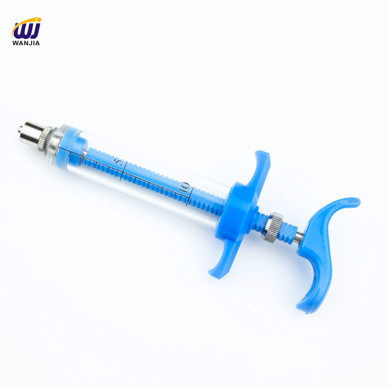 WJ208 Adjustable Plastic Steel Syringe H Type（10/20ml  TPX）