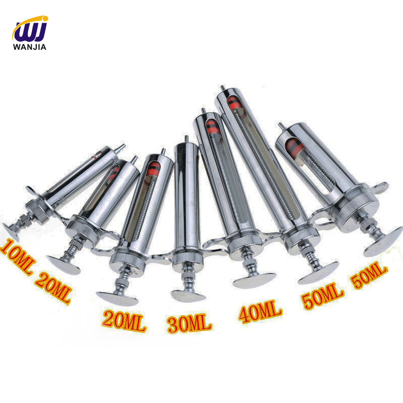 WJ302 Metal Syringe（5/10/20/30/40/50/100ml ）