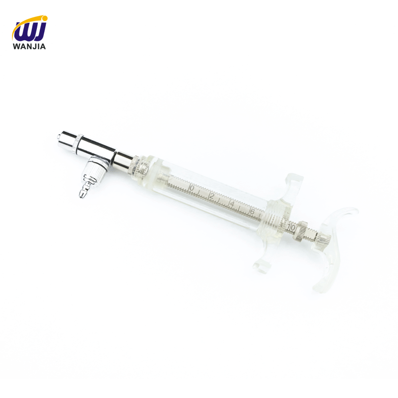 WJ211 Multi- Use Plastic Steel Syringe K Type（10/20/30/50ml  Three-Way Valve）