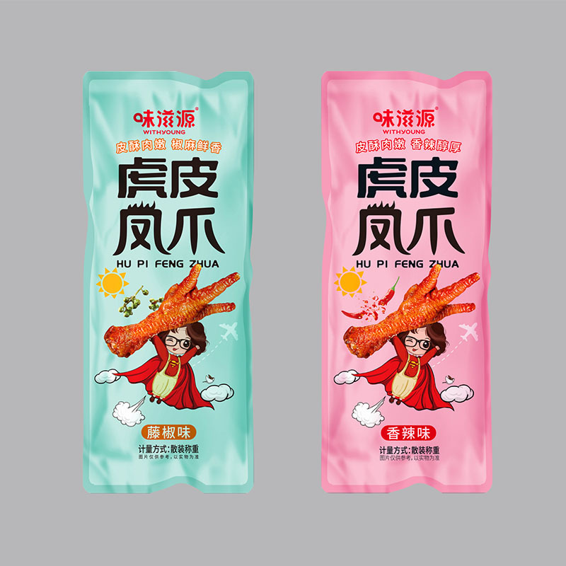 味滋源虎皮鳳爪散裝稱重香辣、藤椒