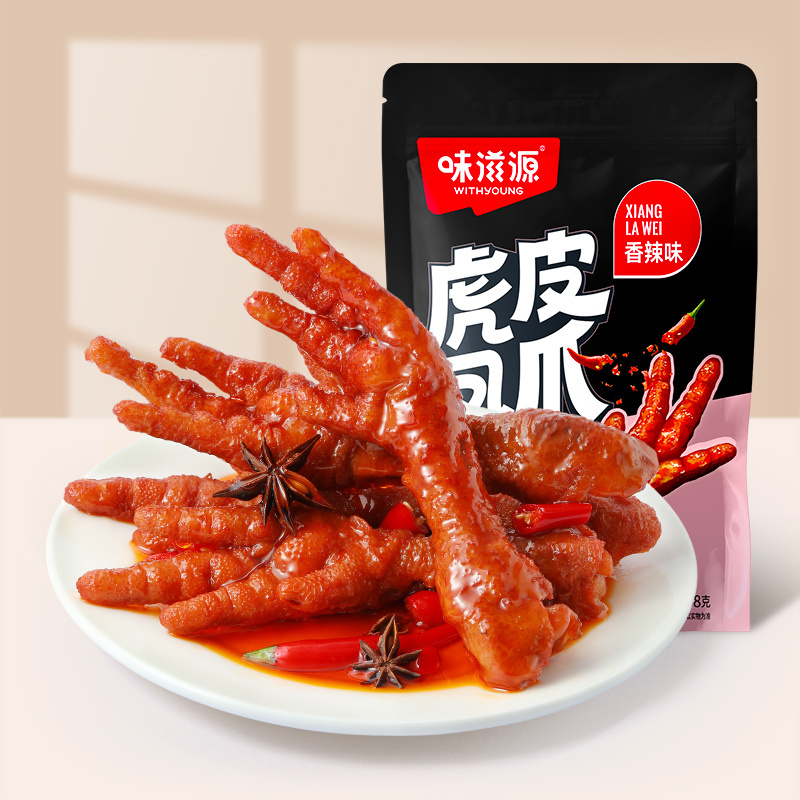味滋虎皮鳳爪108g（香辣）