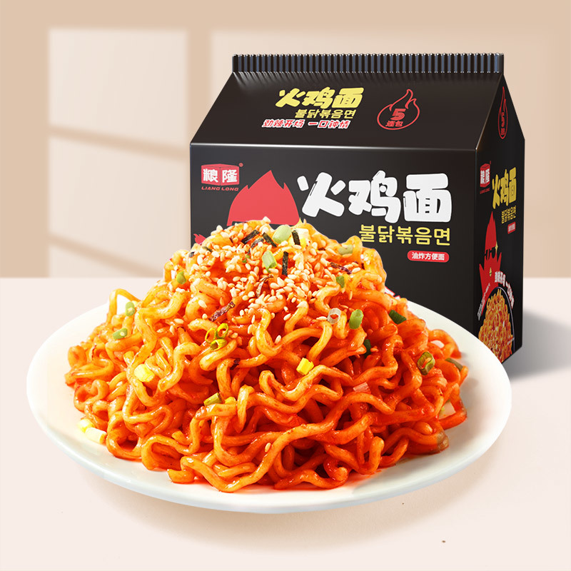 糧隆火雞面102g*5（五連包）