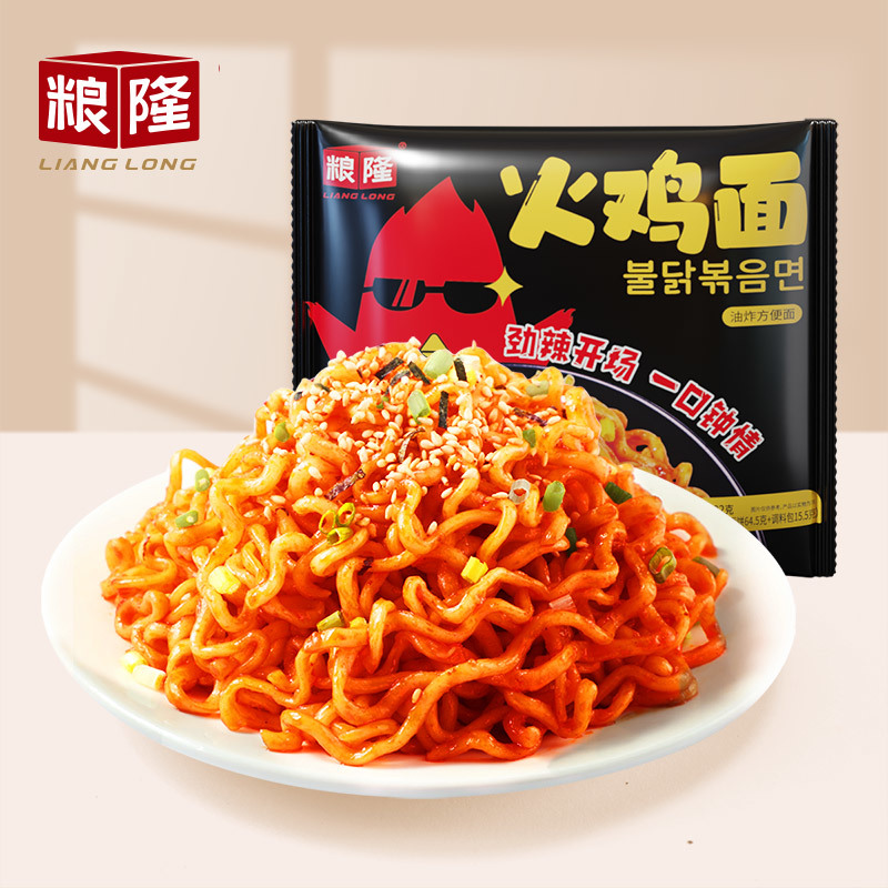糧隆火雞面102g/袋