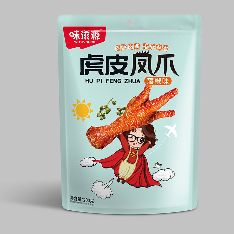 味滋源虎皮鳳爪200g（藤椒）