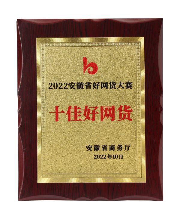 2022安徽省好網貨大賽 十佳好網貨