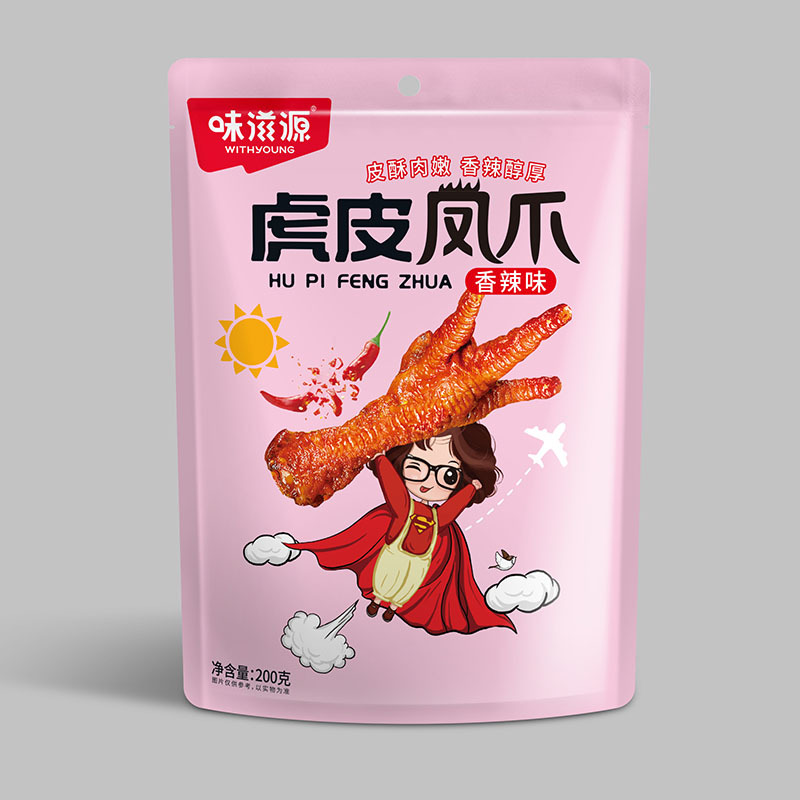 味滋源虎皮鳳爪200g（香辣)