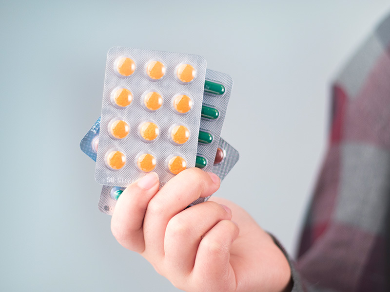Children's fun drug packaging to reduce the fear of children