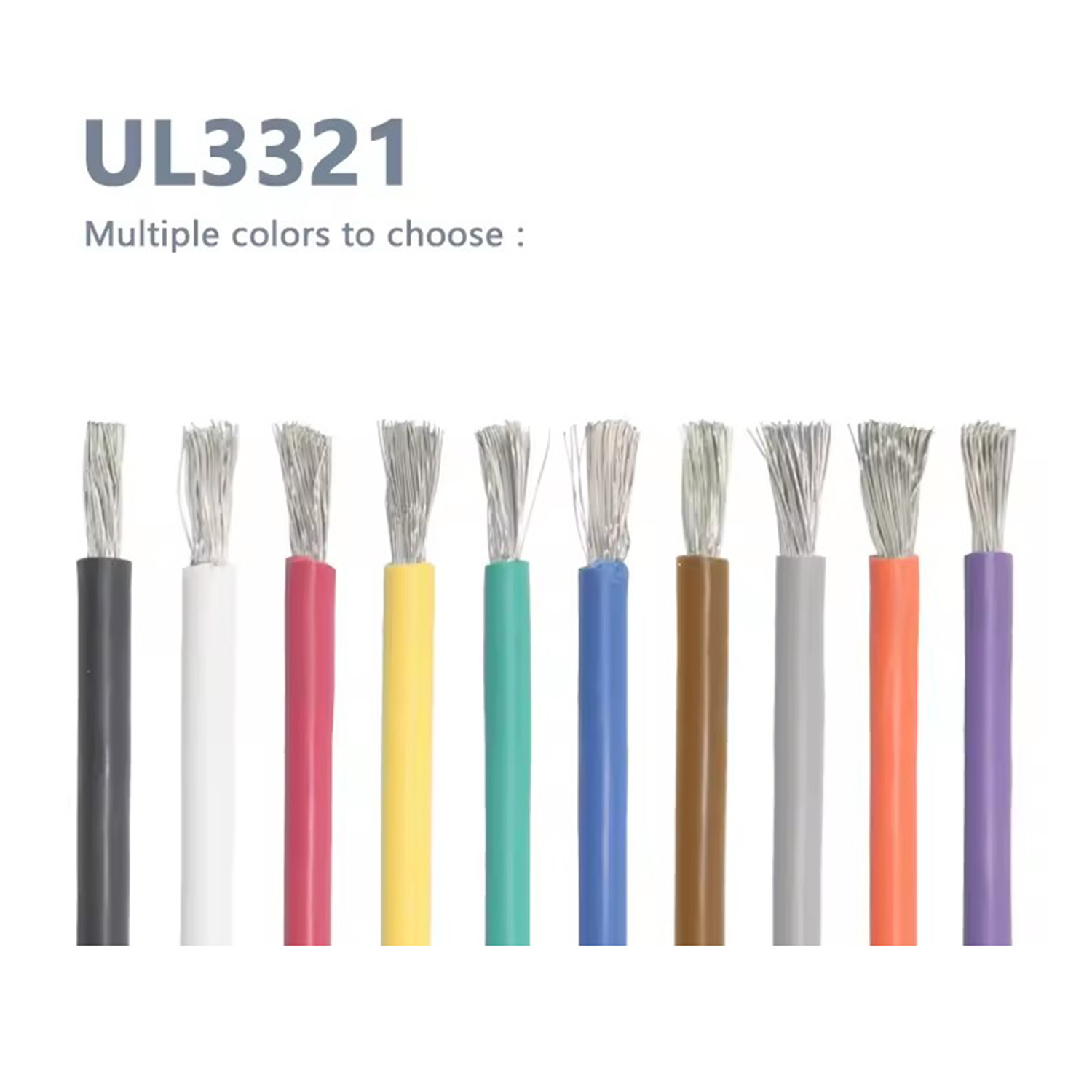 3321 wrie-Tinned durable Safety certified cables from various countries