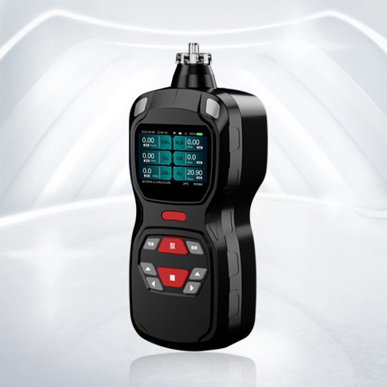 Pump Suction Intelligent Six In One Gas Detector