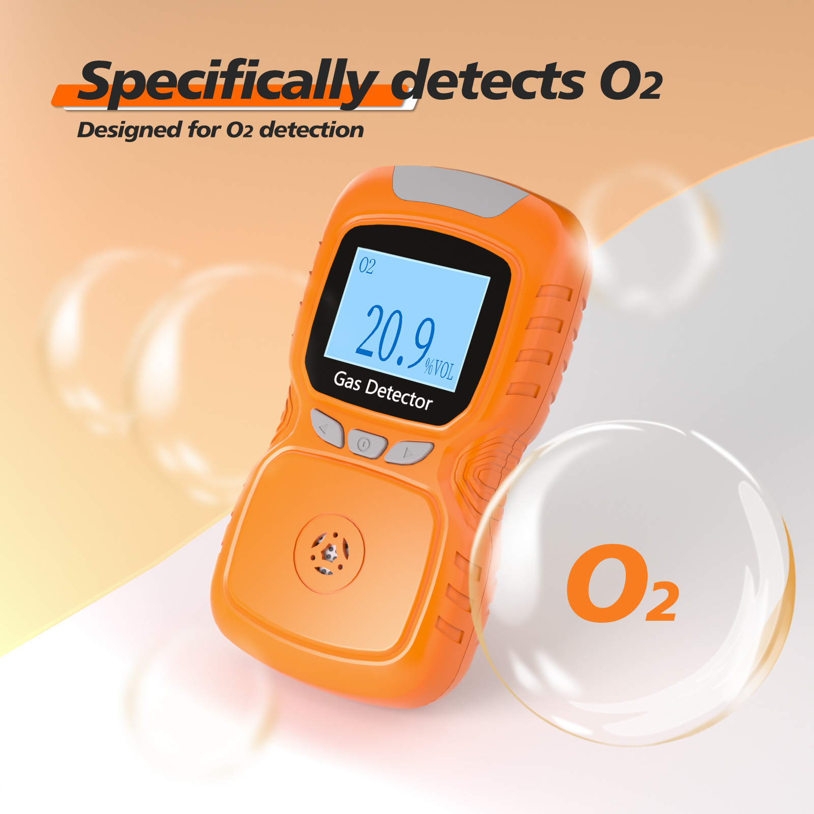 Single gas detector