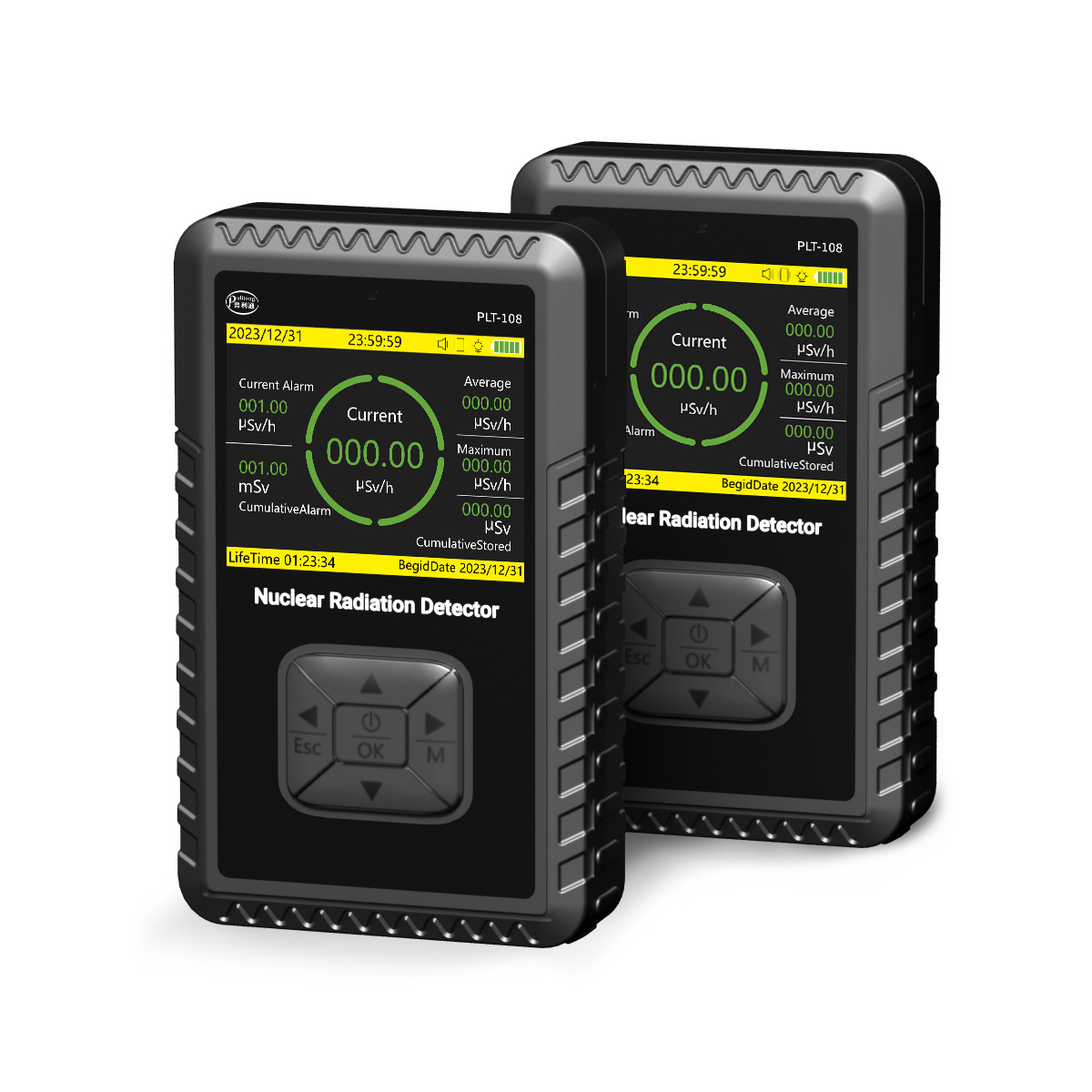 Portable Geiger Counter Nuclear Radiation Detector