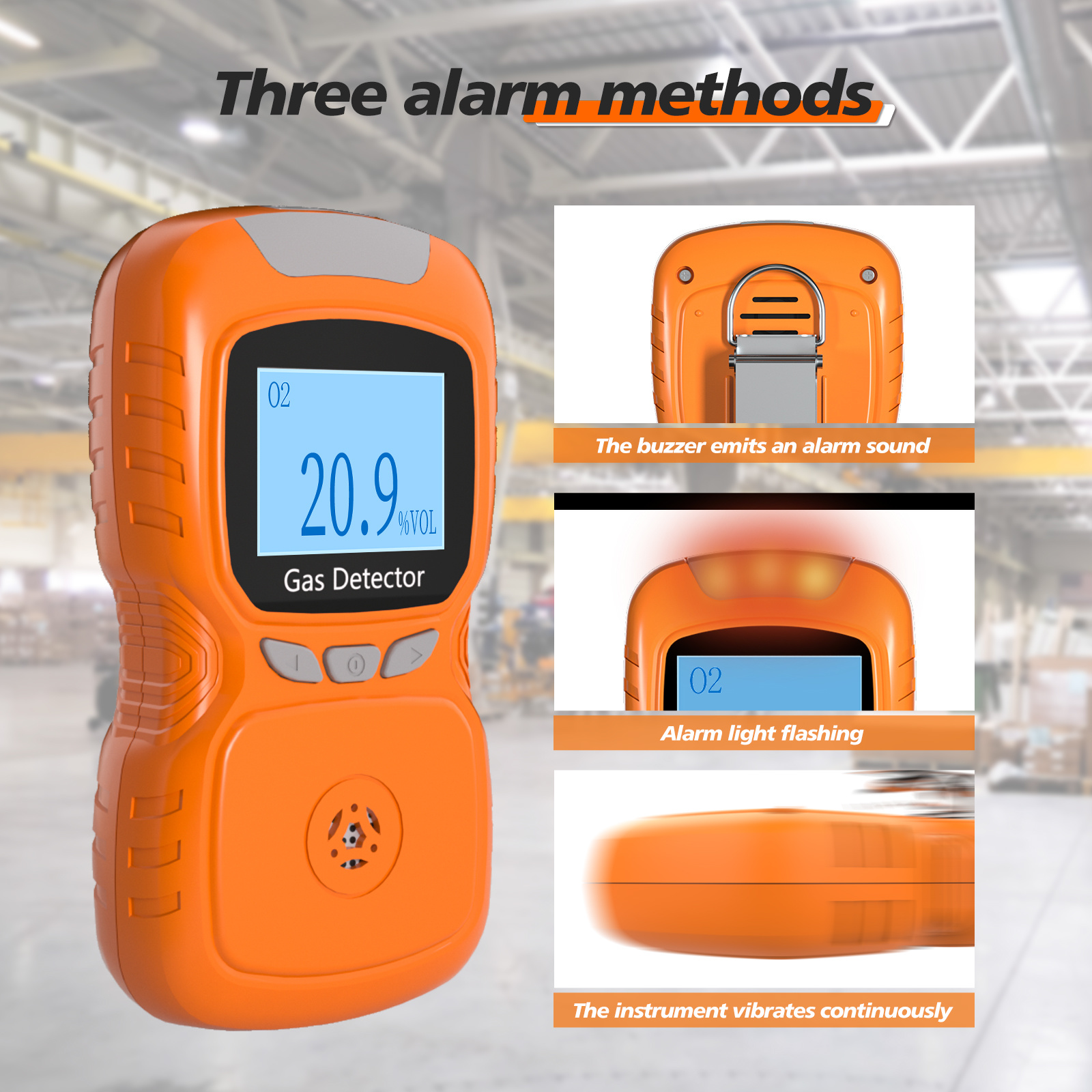 Single gas detector