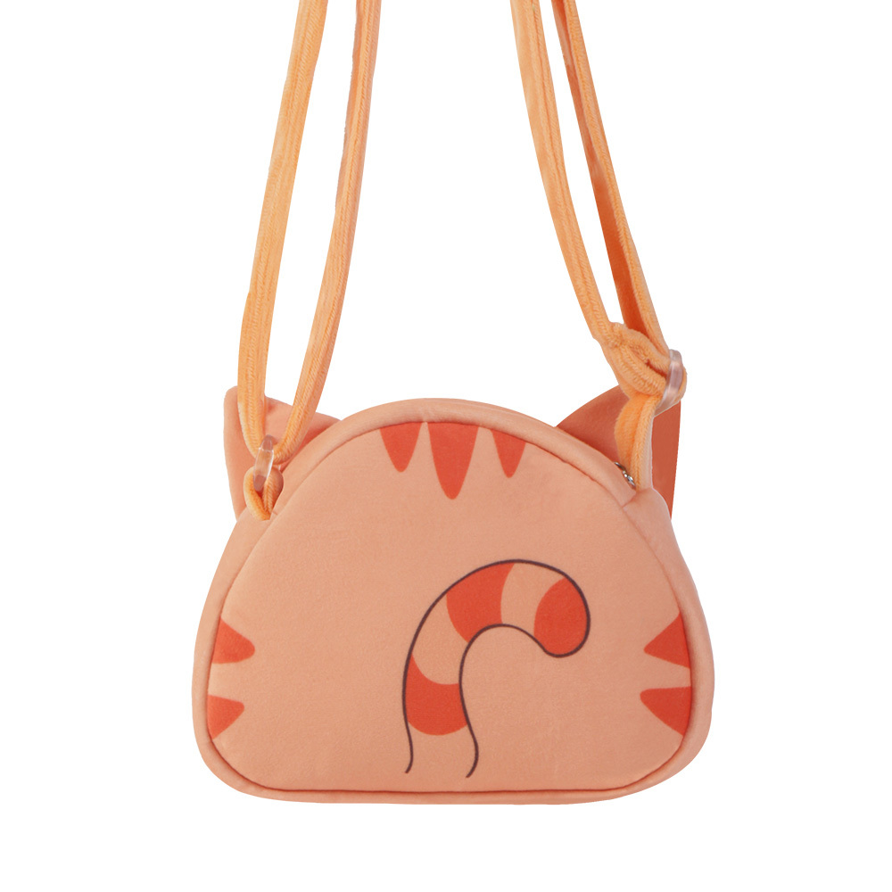 Plush shoulder bag
