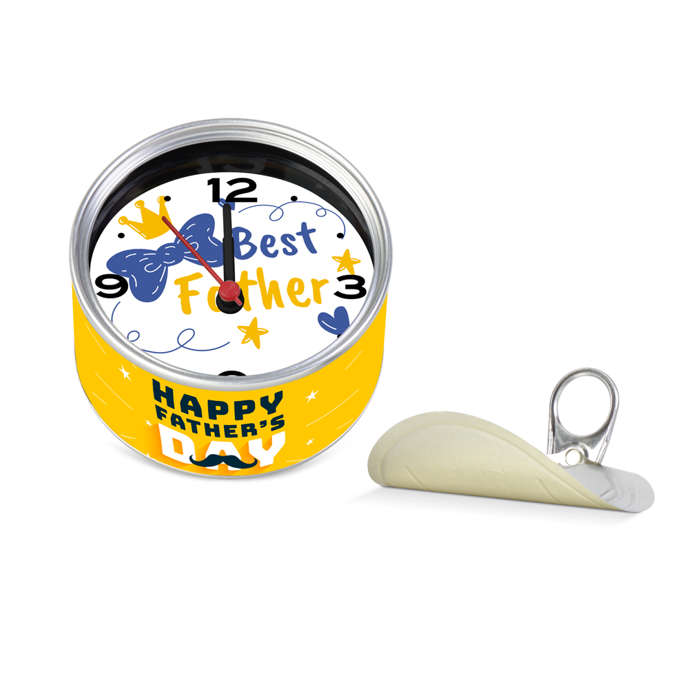 Father's Day can clock