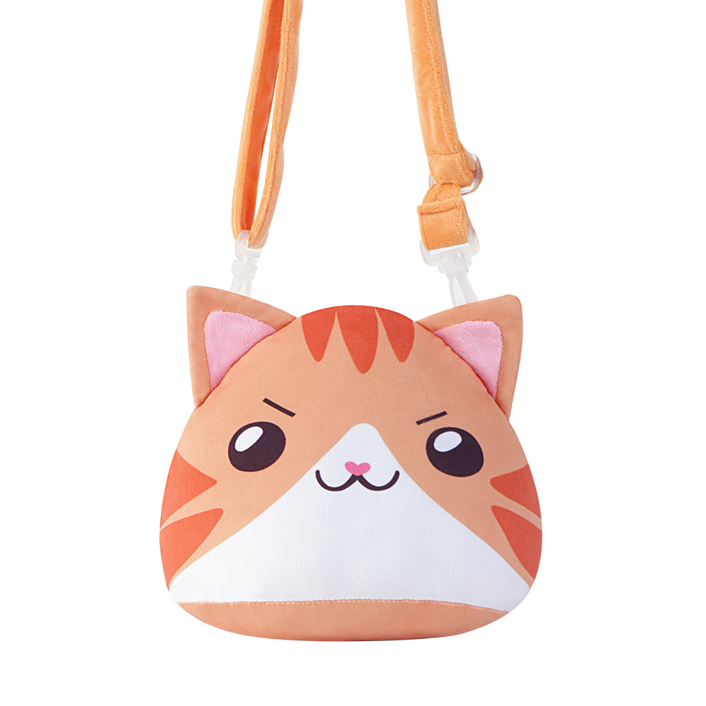 Plush shoulder bag
