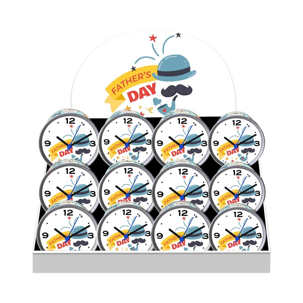 Father's Day can clock