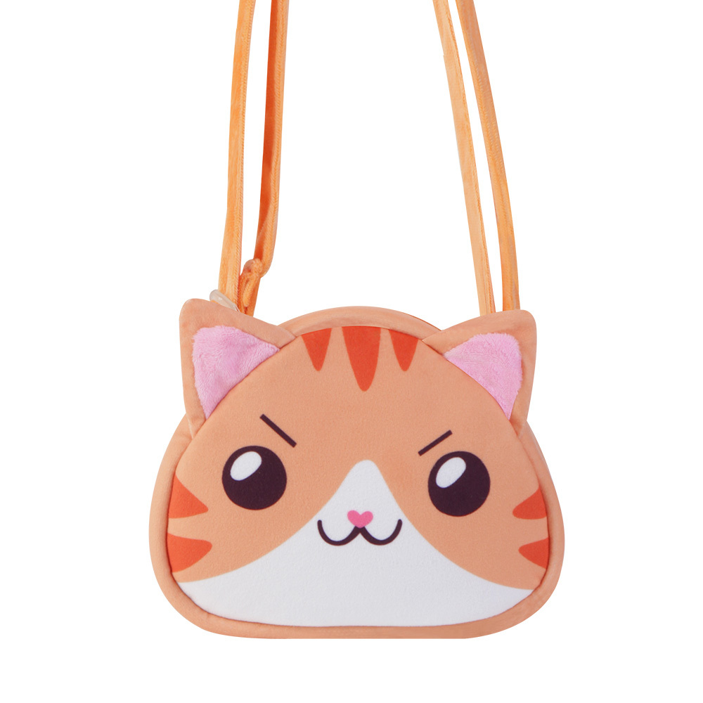 Plush shoulder bag