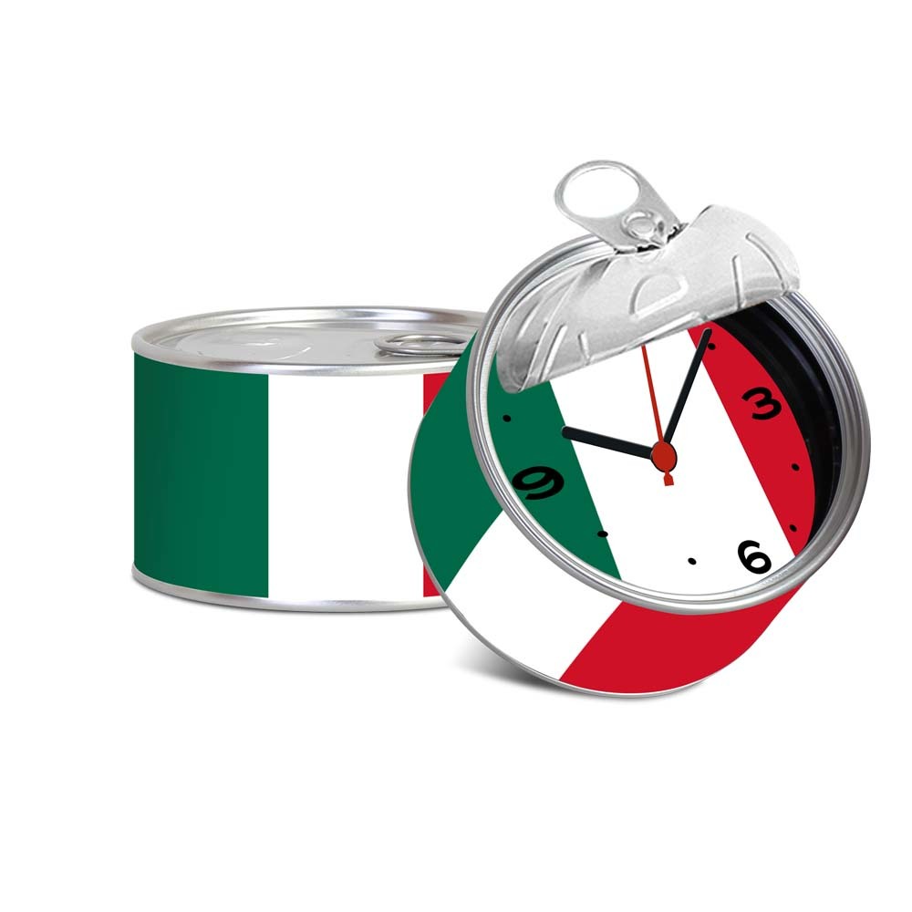 American flag can clock American flag can clock