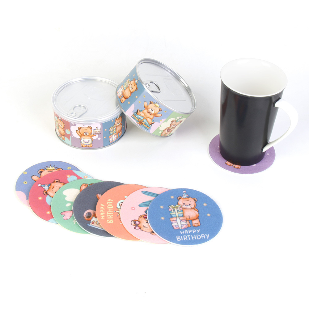 Cartoon Pattern Coaster