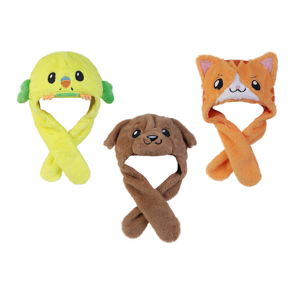 Animal Plush Beanie