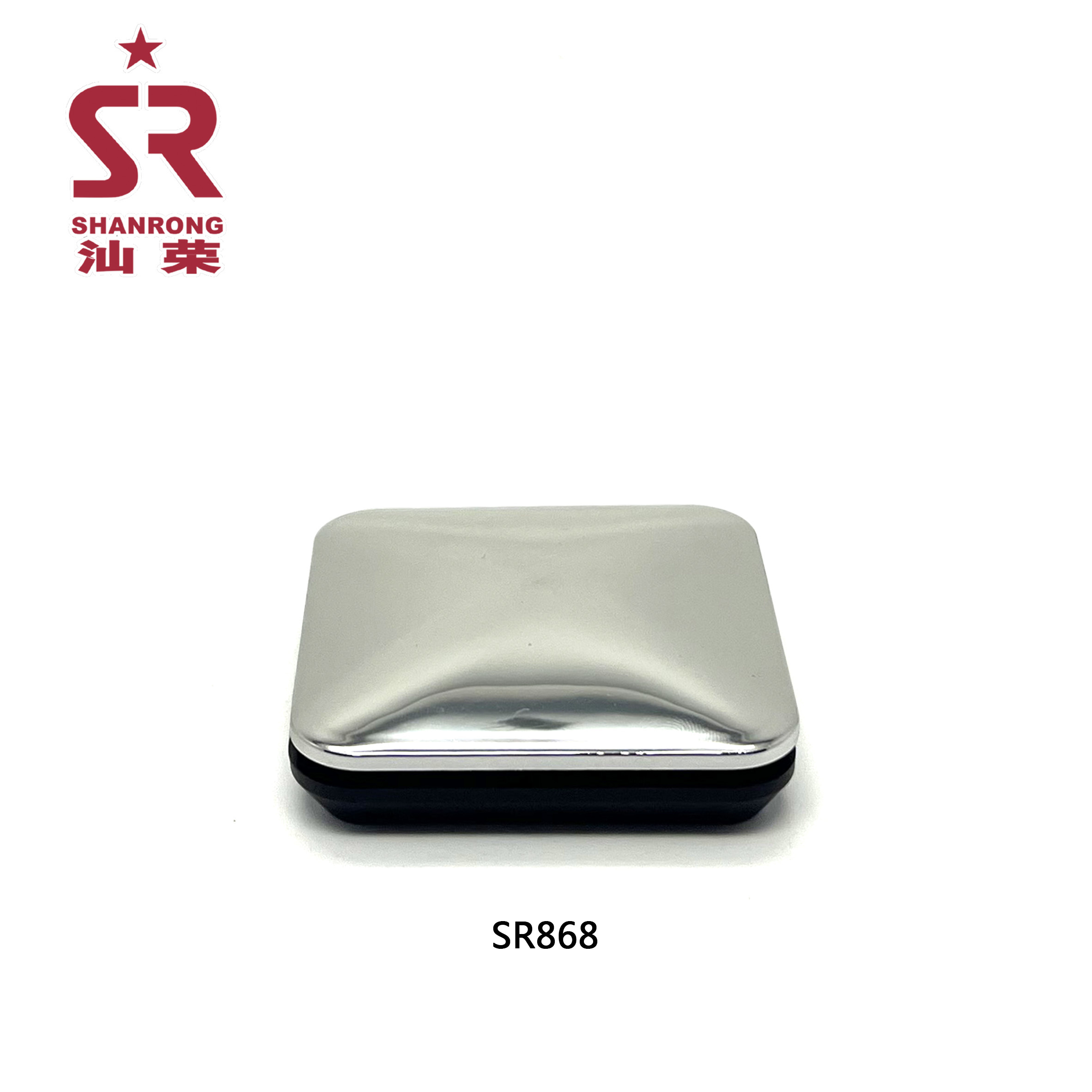SR868 方形贴镜粉饼盒 眉粉盒 4色眼影盘