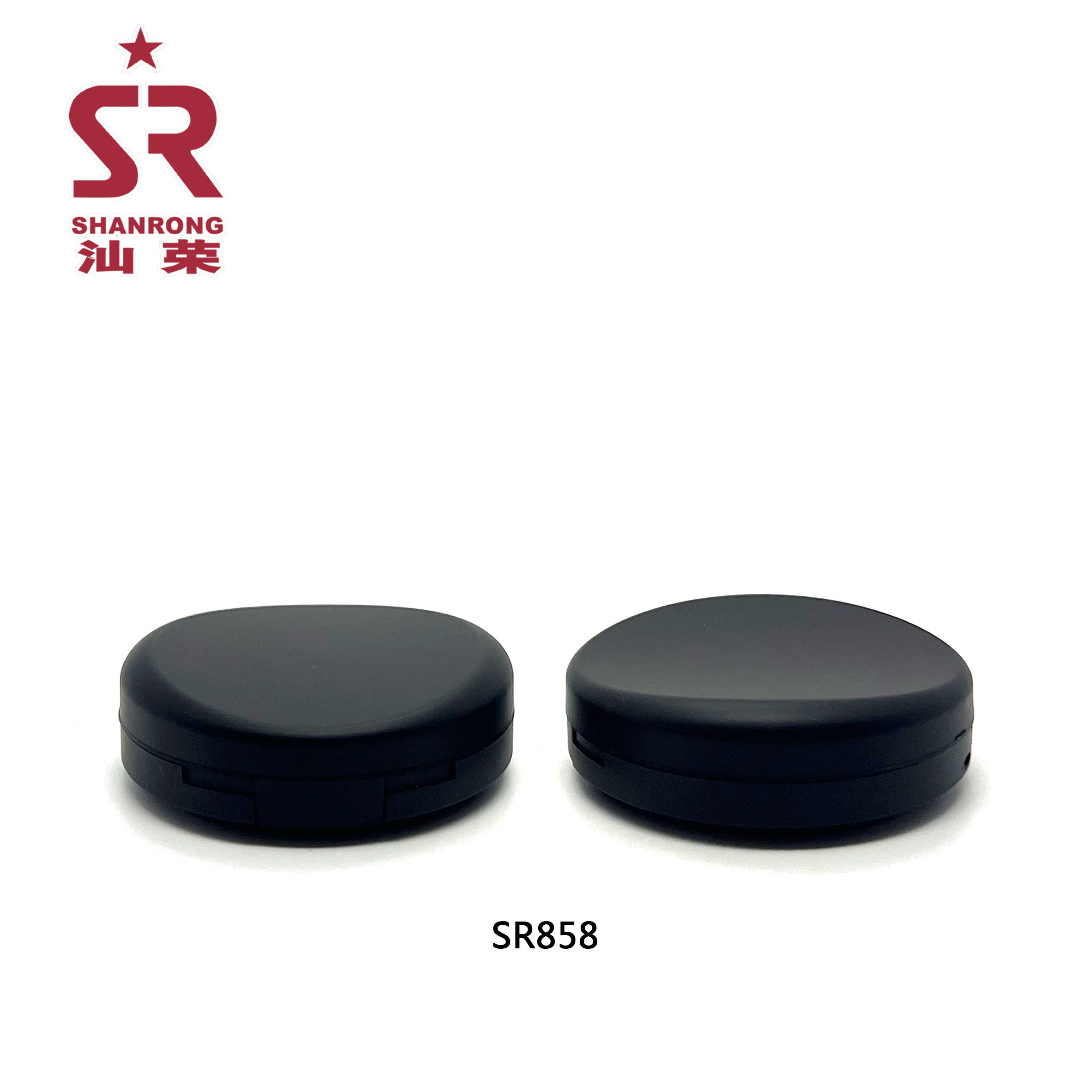 SR858 带镜单层粉饼盒 高光遮瑕分装盒