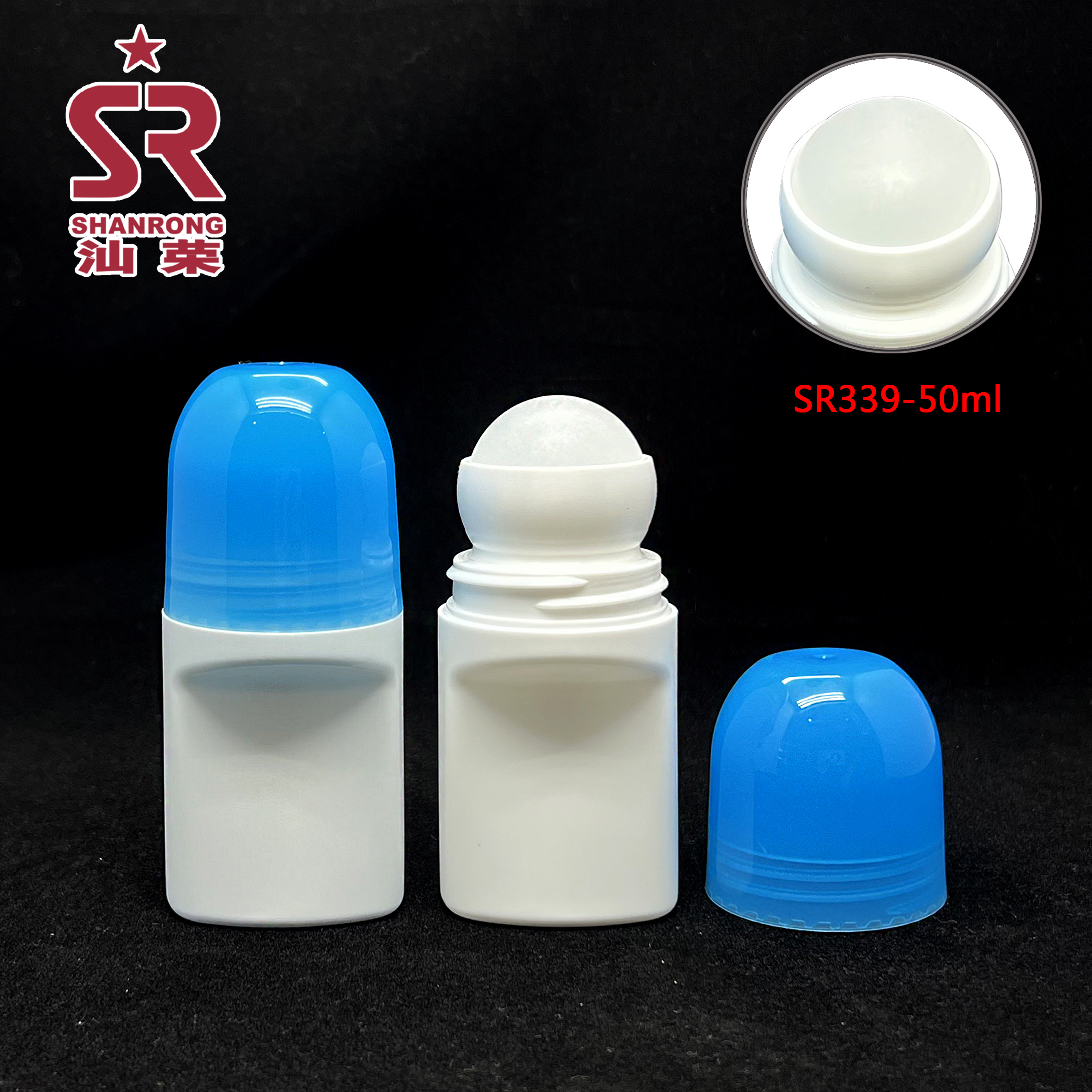 SR339 50ml PP香体露止汗露滚珠瓶