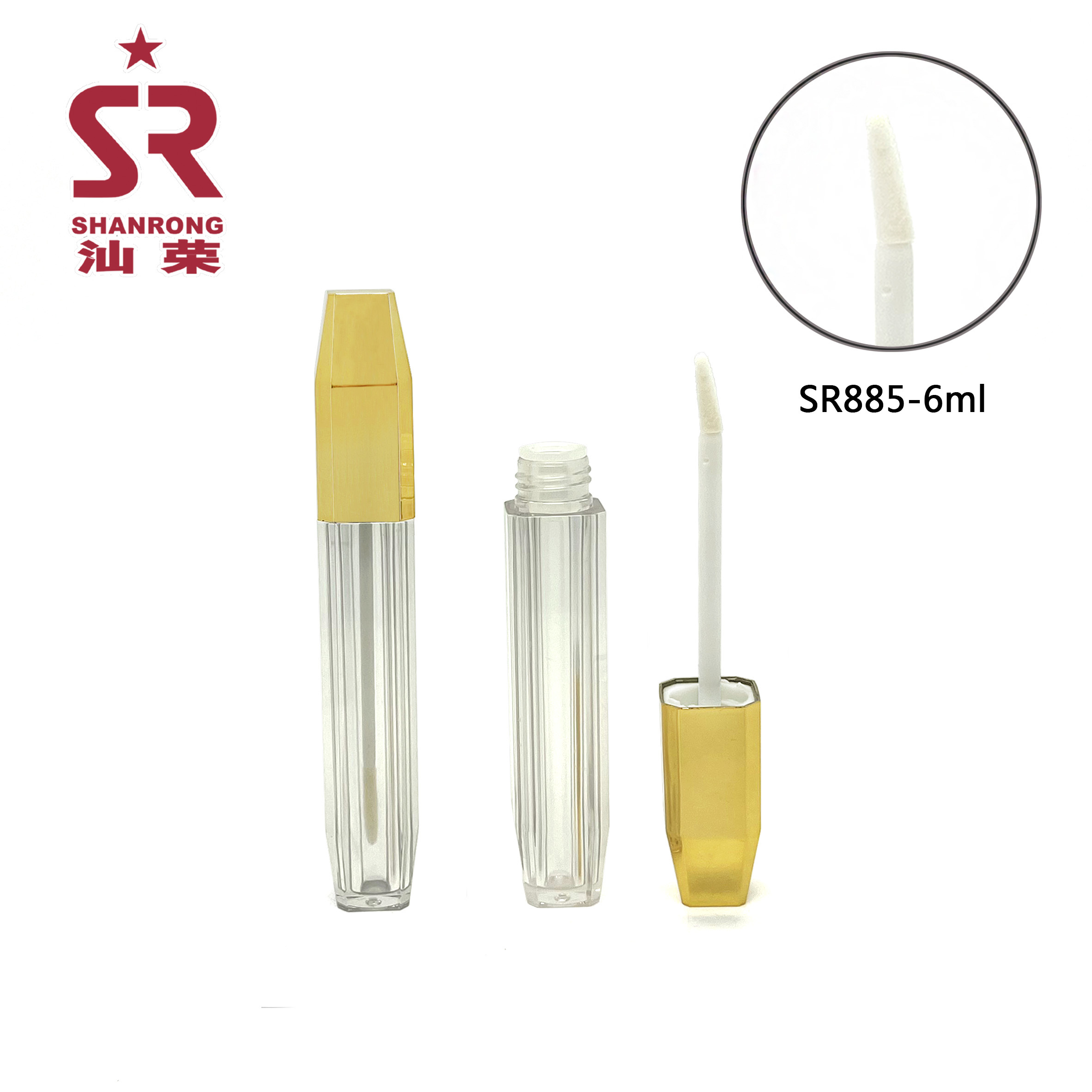 SR885 6ml 口红唇釉管 唇彩空瓶