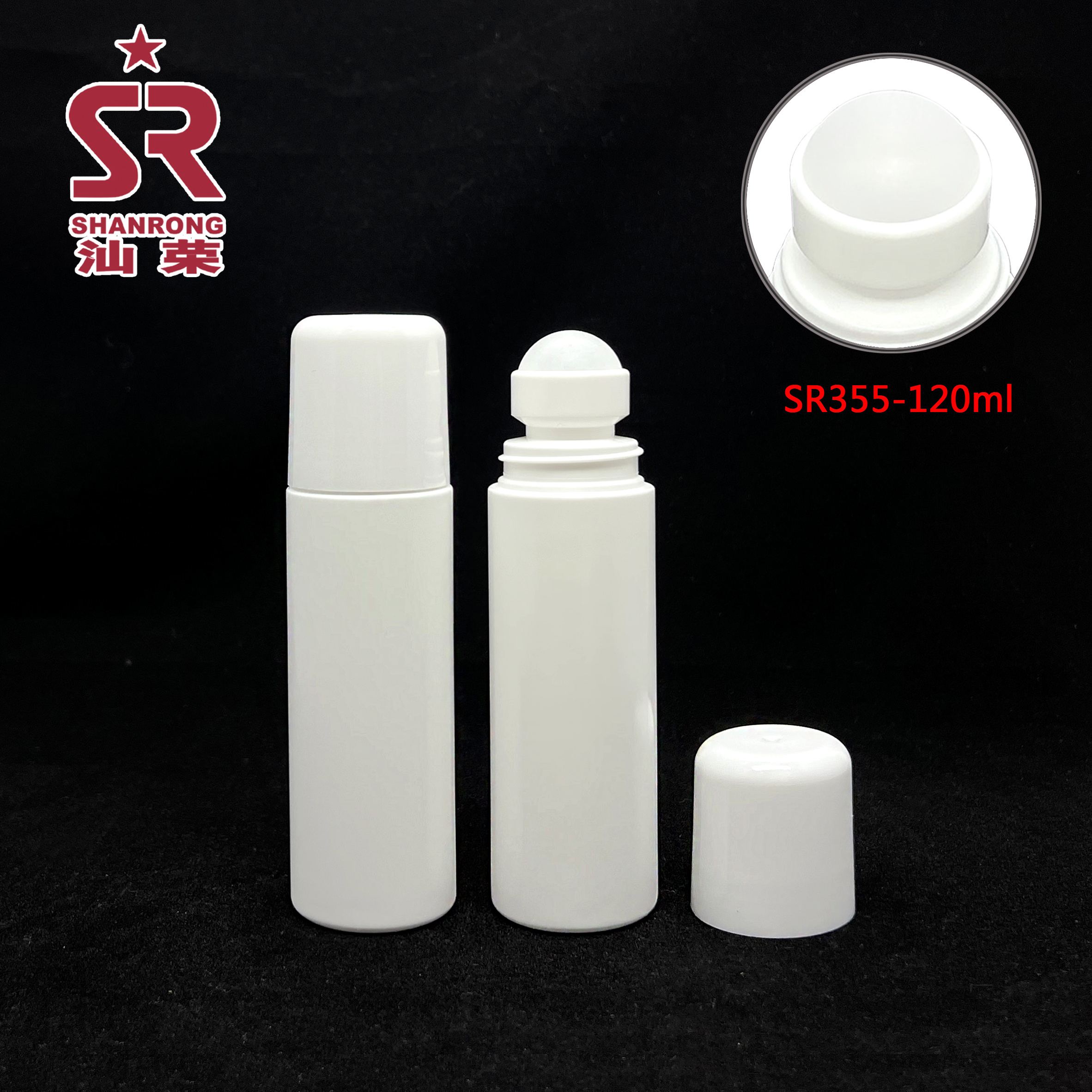 SR355 120ml 塑料走珠瓶 止汗液香体露瓶滚珠瓶