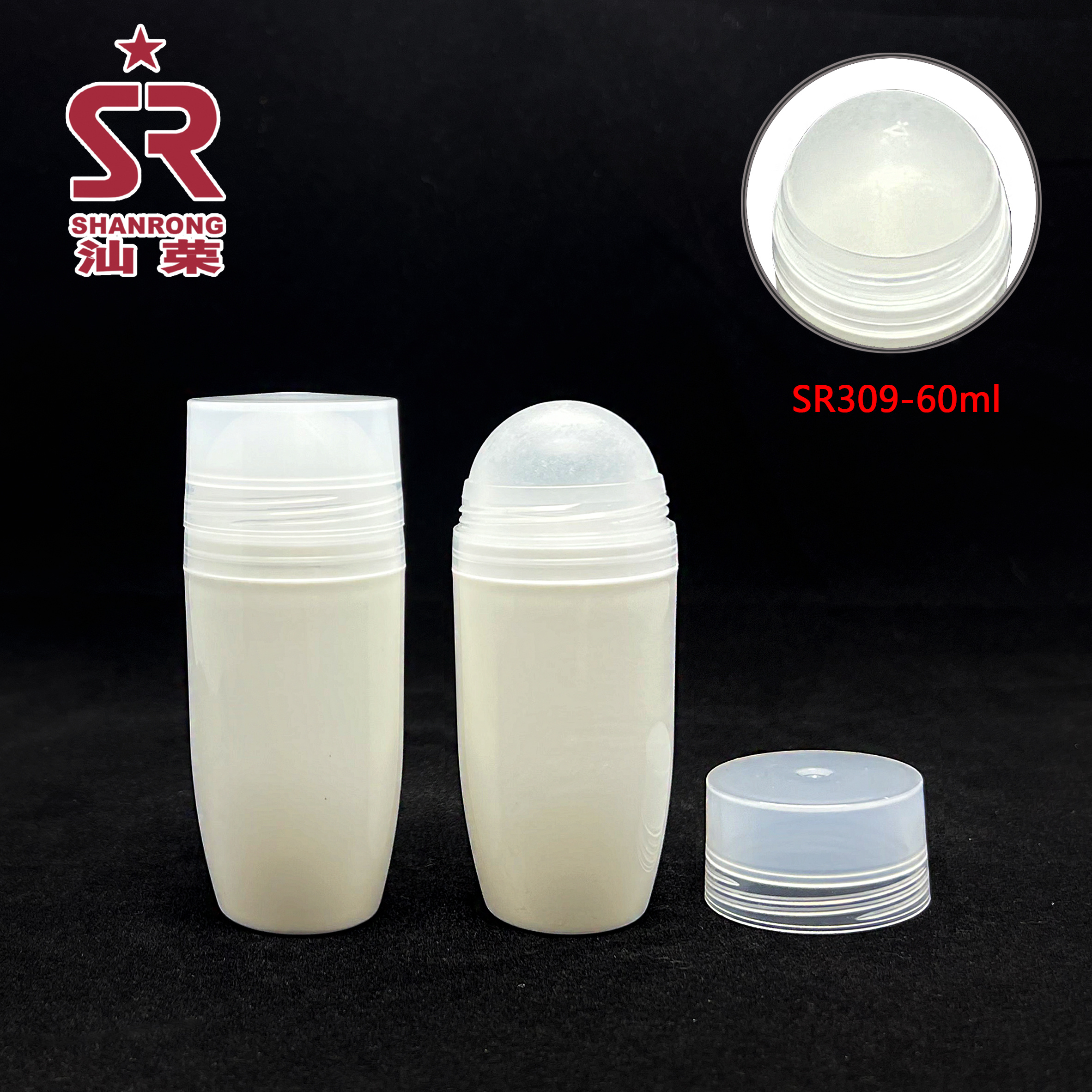 SR309 60ml PP 滚珠香体露瓶