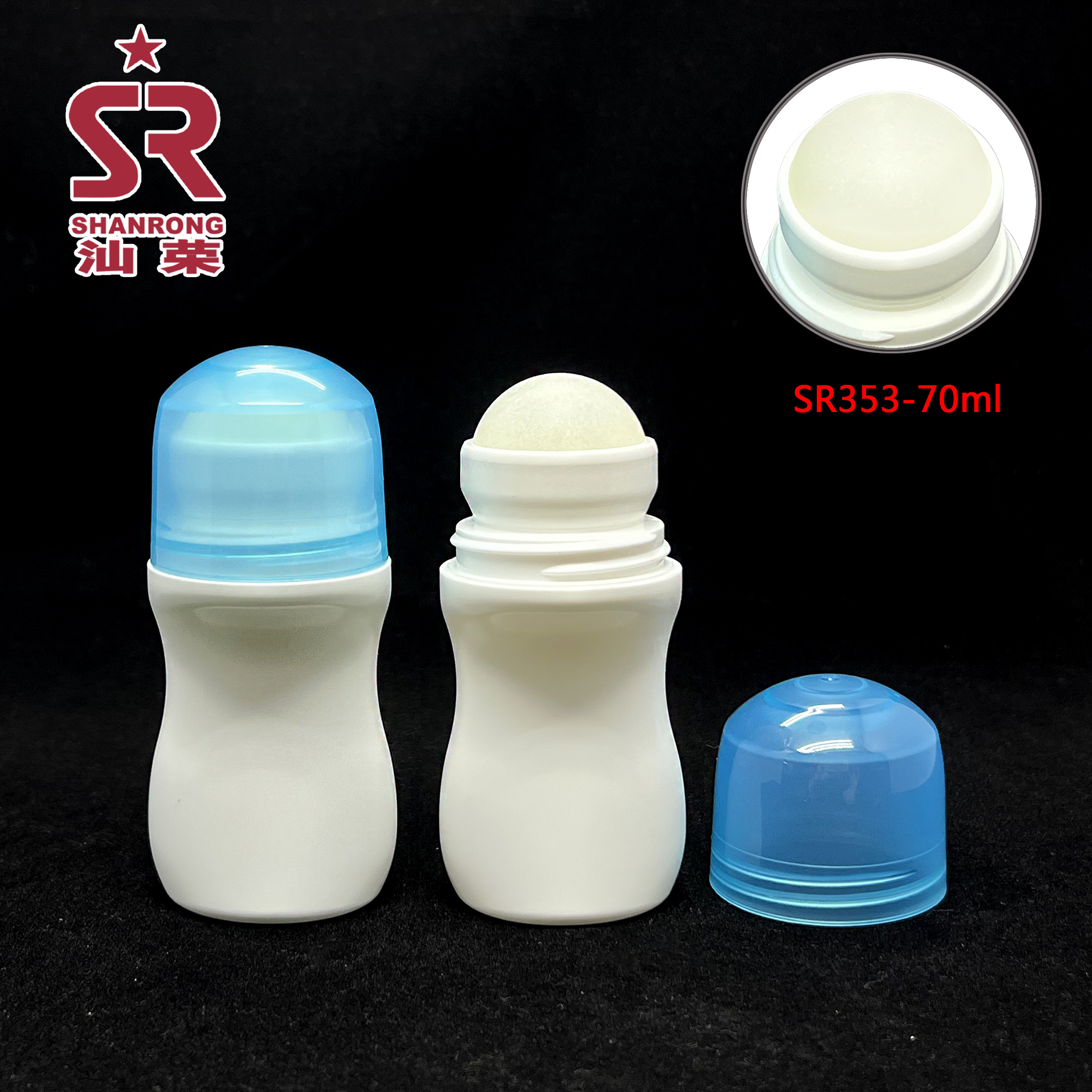 SR353 70ml HDPE 滚珠瓶 香体露瓶
