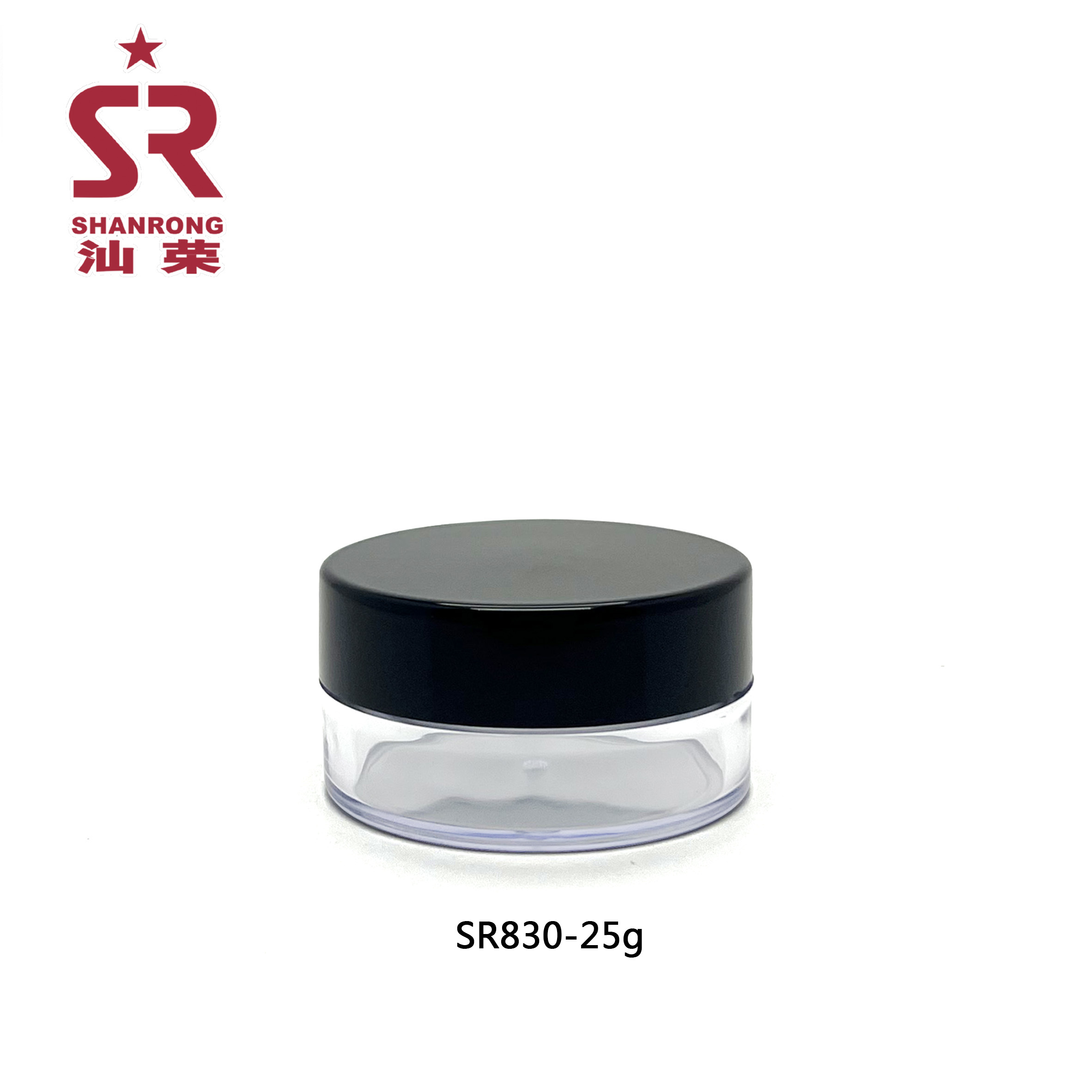 SR830 25g 圆柱散粉盒空盒 带网格蜜粉盒