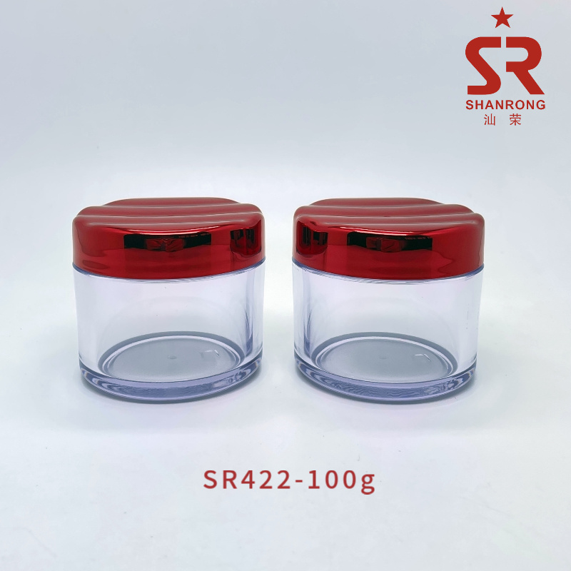100g厚壁透明膏霜瓶