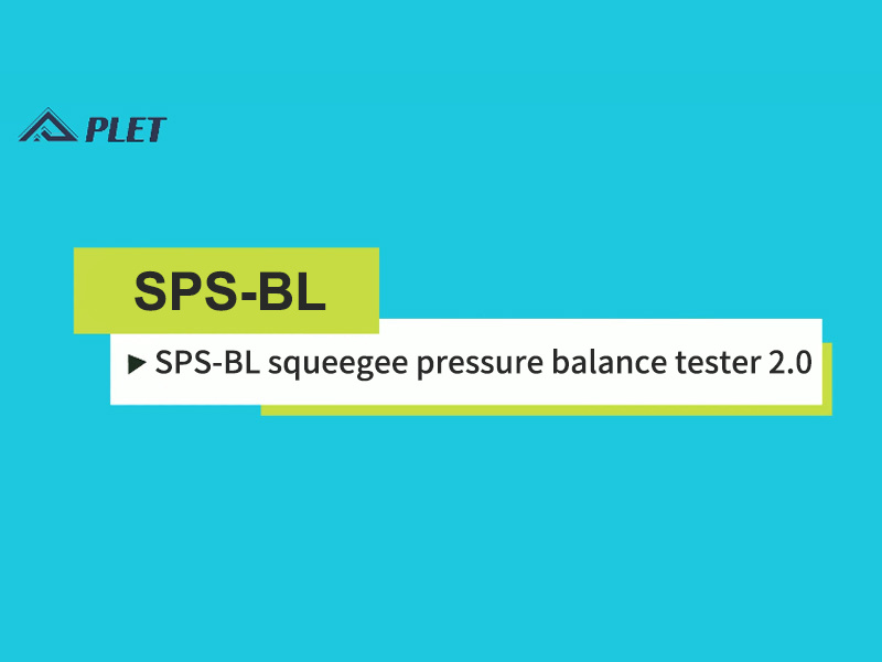 SPS-BL squeegee pressure balance tester 2.0