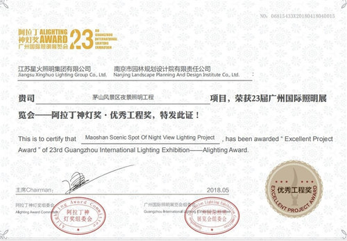 阿拉丁神灯奖优秀工程奖