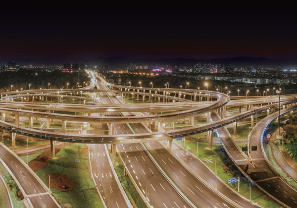 Huai'an City Expressway Phase I Construction Project Road Lighting Engineering