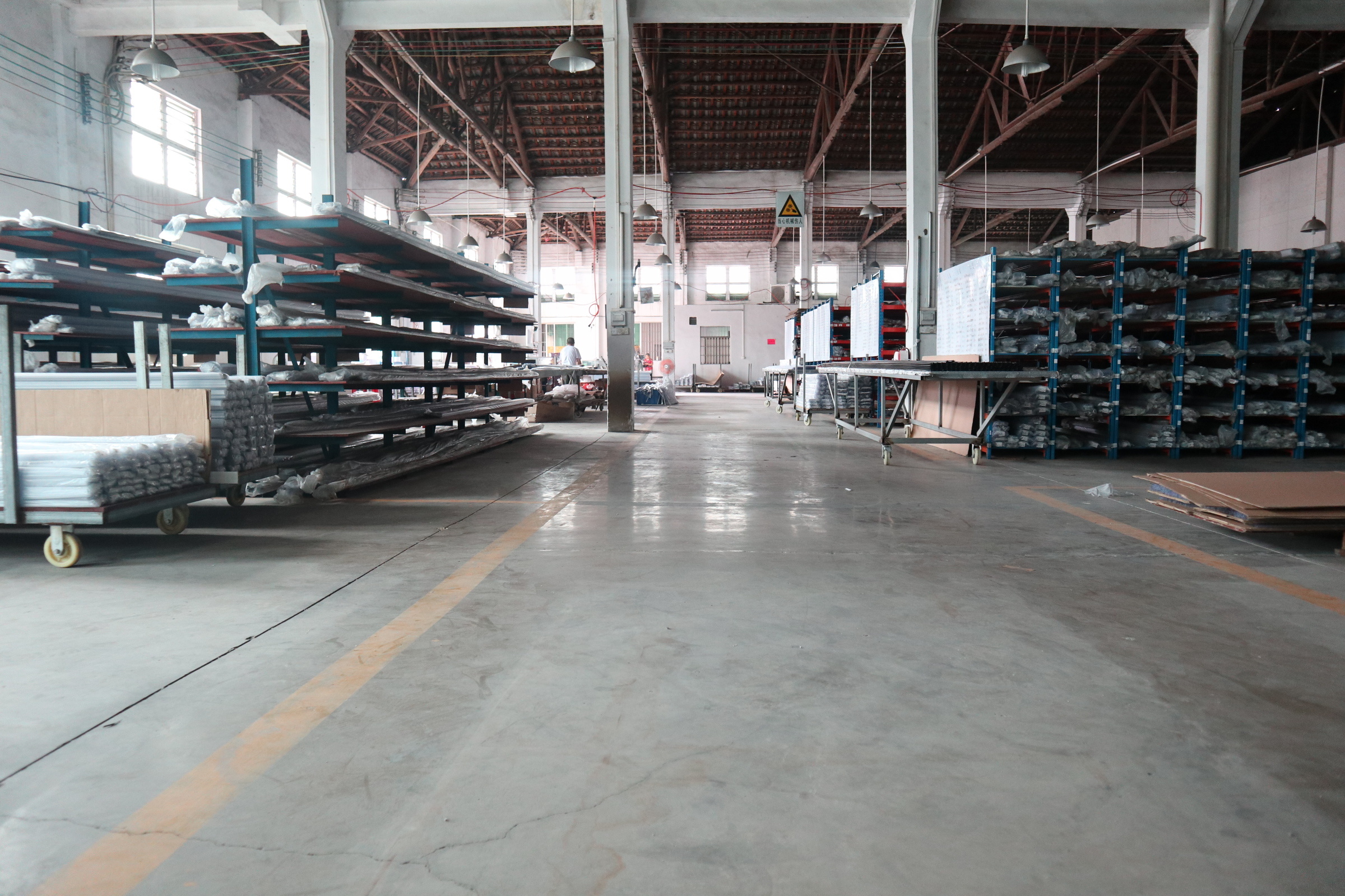 Full view of the company's warehouse Full view of the company's warehouse