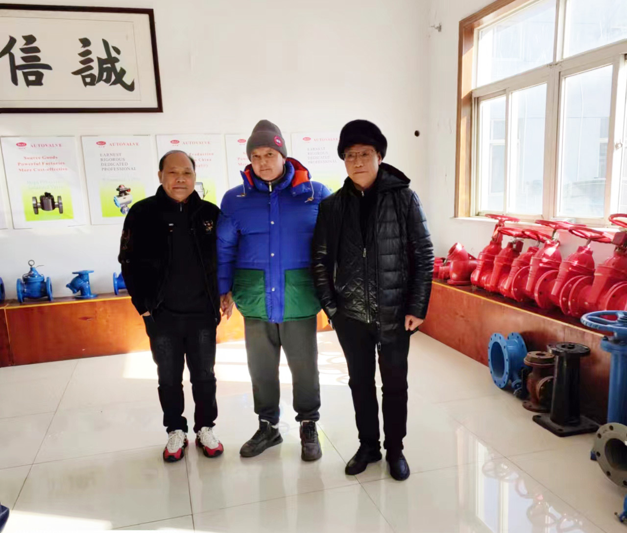 20231222 Russian customer visited us 20231222 Russian customer visited us