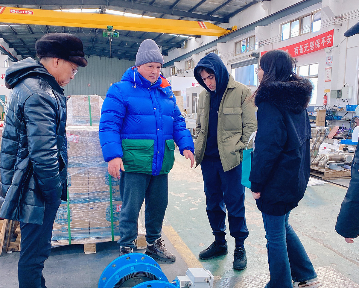 20231222 Russian customer visited us 20231222 Russian customer visited us