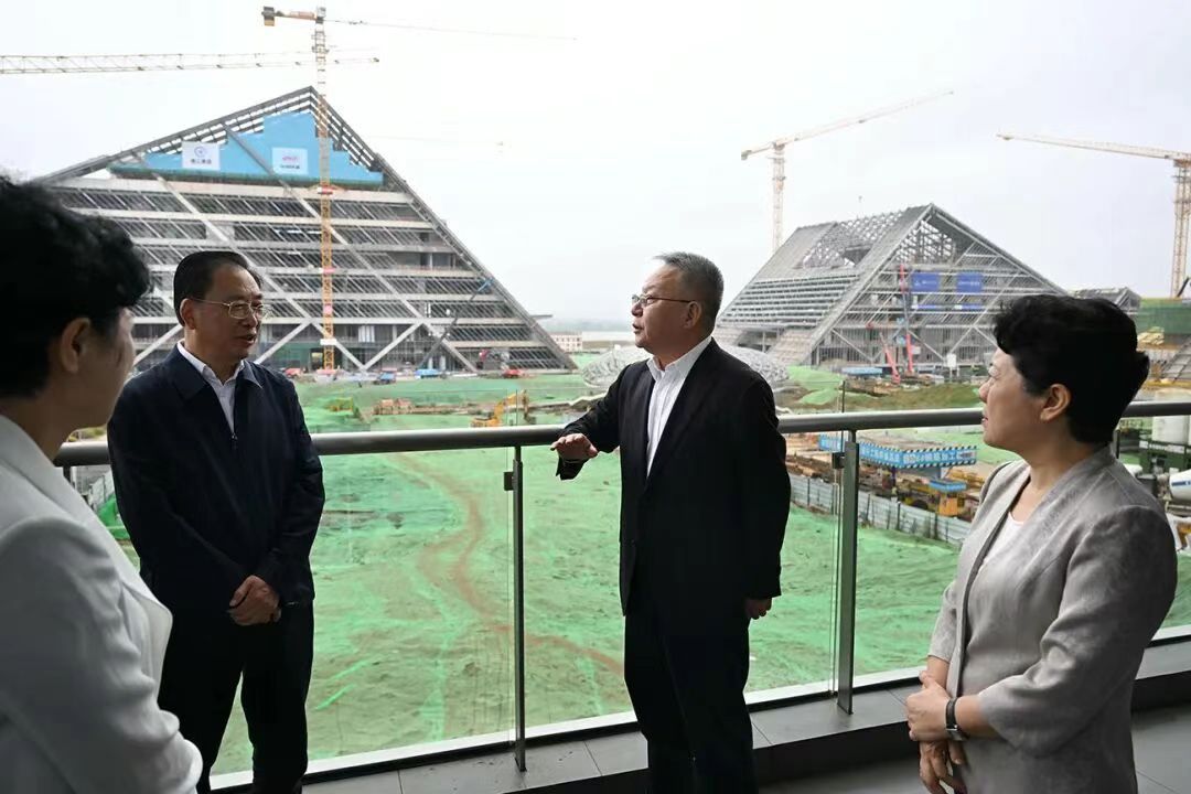 湖南省委書記沈曉明調研湘江科學城項目建設情況
